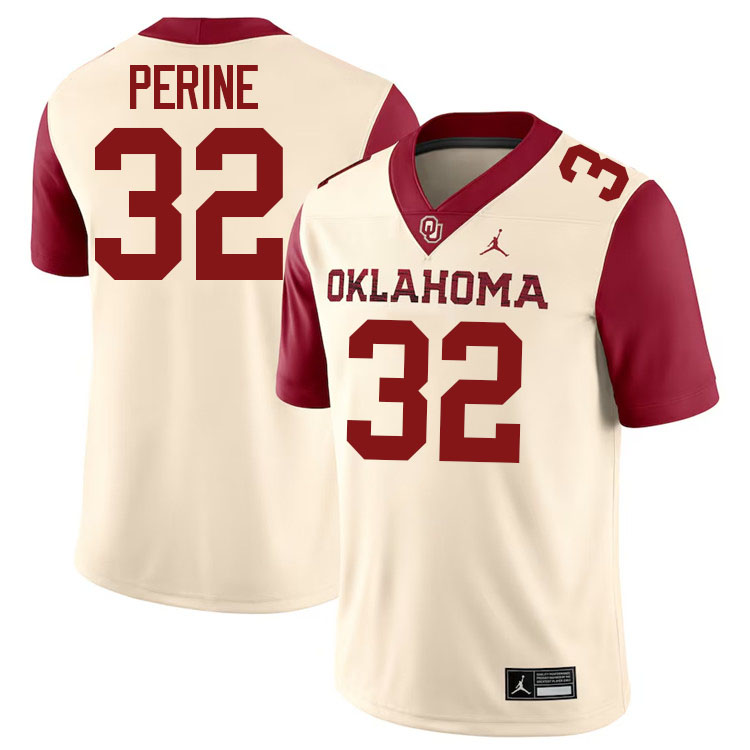 Samaje Perine Oklahoma Sooners Jersey,Oklahoma Sooners Football Uniforms,Jersey-Cream